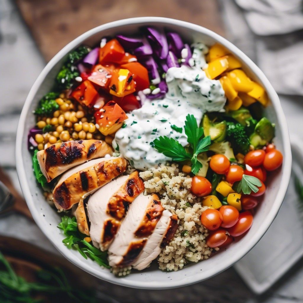 Mediterranean Chicken Bowl